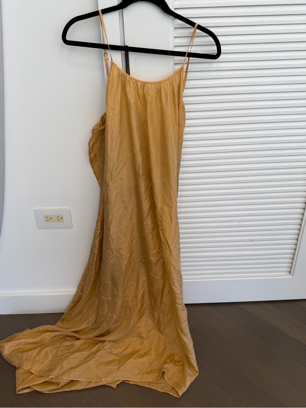 Victoria Made With Love & Laughter Silk Dress in Gold